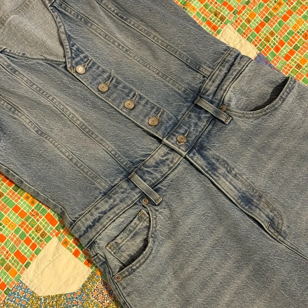 Pistola Blue Denim Women Jeans Overalls - Picture 5 of 7